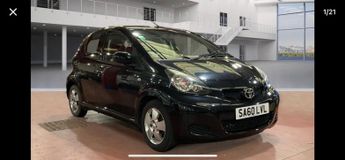 Toyota AYGO 1.0 VVT-i Black Hatchback 5dr Petrol MultiMode Euro 4 (AC) (67 b