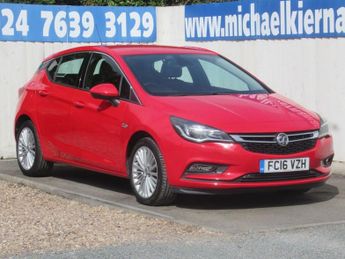 Vauxhall Astra 1.4 ELITE S/S 5d 148 BHP