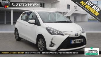 Toyota Yaris 1.5 VVT-I ICON TECH 5d 110 BHP + TOYOTA HISTORY + SAT NAV + SENS