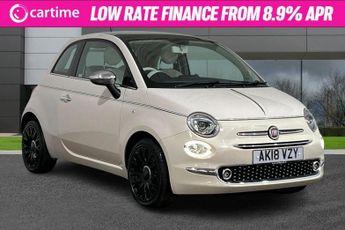 Fiat 500 1.2 COLLEZIONE 3d 69 BHP 7in Touchscreen, Rear Parking Sensors, 