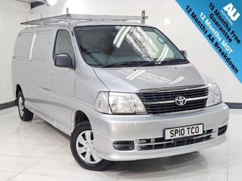 Toyota Hiace 2.5 300 D-4D Panel Van 4dr Diesel Manual RWD L2 H1 a/c (221 g/km