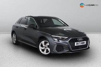 Audi A3 1.4 SPORTBACK TFSI E S LINE 5d 202 BHP