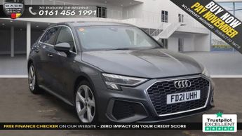 Audi A3 1.0 SPORTBACK TFSI S LINE MHEV 5d 109 BHP