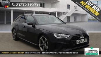 Audi A4 2.0 AVANT TDI S LINE BLACK EDITION MHEV 5d 161 BHP