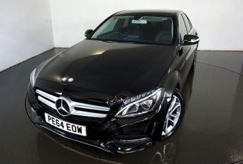 Mercedes C Class 2.1 C220 BLUETEC SPORT 4d-BLUETOOTH-HEATED BLACK LEATHER-REVERSE