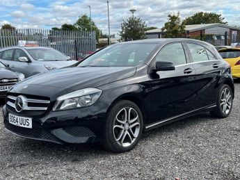 Mercedes A Class 1.5 A180 CDI BLUEEFFICIENCY SPORT 5 DOOR BLACK AUTOMATIC LOW TAX