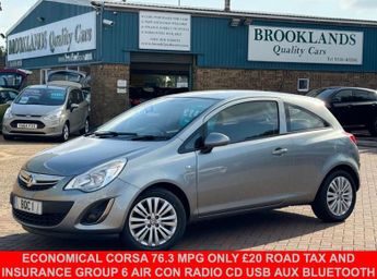 Vauxhall Corsa 1.2 ENERGY AC CDTI ECOFLEX 3 Door  Silver Lake 74 BHP