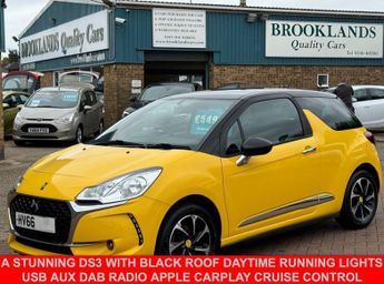 DS 3 1.2 PURETECH ELEGANCE S/S 3 Door Sport Yellow 109 BHP