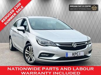 Vauxhall Astra 1.0 DESIGN ECOTEC S/S 5d 104 BHP NATIONWIDE PARTS & LABOUR WARRA