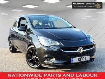 Vauxhall Corsa 1.4 SRI ECOFLEX 3d 89 BHP NATIONWIDE PARTS & LABOUR WARRANTY INC