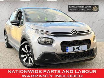 Citroen C3 1.2 PURETECH FEEL 5d 82 BHP NATIONWIDE PARTS & LABOUR WARRANTY I