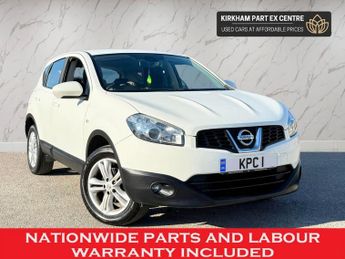 Nissan Qashqai 1.6 ACENTA 5d 117 BHP NATIONWIDE PARTS & LABOUR WARRANTY INCLUDE