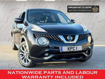 Nissan Juke 1.2 TEKNA DIG-T 5d 115 BHP NATIONWIDE PARTS & LABOUR WARRANTY IN