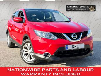 Nissan Qashqai 1.5 DCI ACENTA PREMIUM 5d 108 BHP NATIONWIDE PARTS & LABOUR WARR