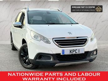 Peugeot 2008 1.6 E-HDI ALLURE FAP 5d 92 BHP NATIONWIDE PARTS & LABOUR WARRANT