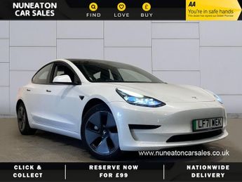 Tesla Model 3 STANDARD RANGE PLUS 4d 302 BHP