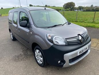 Renault Kangoo ZE ELECTRIC LL21 L3 44kW 33kWh BUSINESS 5 SEAT VAN NO VAT AUTO