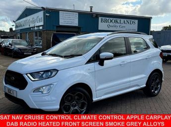 Ford EcoSport 1.0 ST-LINE 5 Door Frozen White 124 BHP