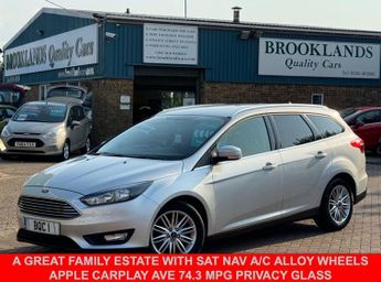 Ford Focus 1.5 ZETEC EDITION TDCI Estate Moondust Silver 94 BHP