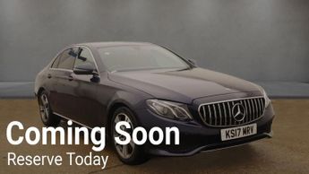 Mercedes E Class 2.0 E220d SE Saloon 4dr Diesel G-Tronic+ Euro 6 (s/s) (194 ps)