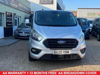 Ford Transit 2.0 280 LIMITED ECOBLUE AUTOMATIC FWD 129 BHP 6 DOOR PANEL VAN U