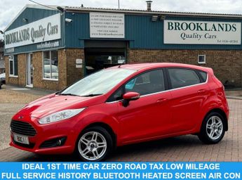 Ford Fiesta 1.0 ZETEC 5 Door Race Red 99 BHP