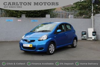 Toyota AYGO 1.0 VVT-i Blue Hatchback 5dr Petrol Manual Euro 4 (67 bhp)