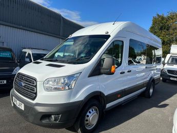 Ford Transit 17 SEAT MINIBUS (153 bhp) JUST 54,000 MILES FSH NO WET BELT MODE