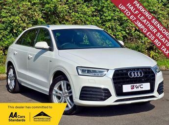 Audi Q3 2.0 TDI S LINE 5d 148 BHP