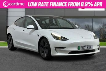 Tesla Model 3 LONG RANGE AWD 4d 302 BHP Panoramic Glass Roof / Tesla AutoPilot