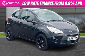 Ford Ka 1.2 ZETEC BLACK EDITION 3d 69 BHP Bluetooth, Heated Windscreen, 