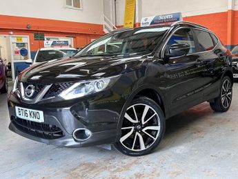 Nissan Qashqai 1.5 DCI TEKNA 5 DOOR DIESEL BLACK LOW TAX