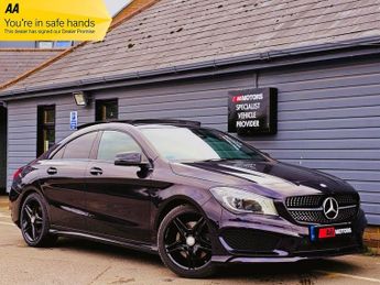 Mercedes CLA 2.0 CLA250 AMG Sport Coupe 4dr Petrol 7G-DCT 4MATIC Euro 6 (s/s)