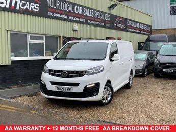 Vauxhall Vivaro 2.0 Turbo D 3100 Sportive Diesel AUTOMATIC 8 SPEED  L2 H1 Euro 6