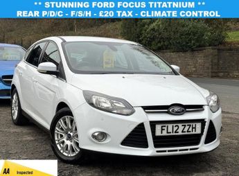 Ford Focus 1.6 TDCi Titanium Hatchback 5dr Diesel Manual Euro 5 (s/s) (115 