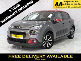 Citroen C3 1.2 PureTech Flair Hatchback 5dr Petrol Manual Euro 6 (s/s) (83 