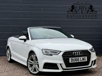 Audi A3 2.0 TDI S line Convertible 2dr Diesel Manual Euro 6 (s/s)