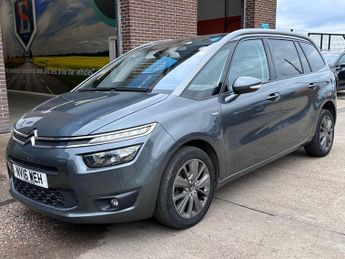 Citroen C4 Grand Picasso 1.6 BLUEHDI EXCLUSIVE PLUS DIESEL AUTOMATIC 7 SEATS GREY