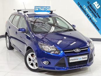 Ford Focus 1.6 TDCi Zetec Estate 5dr Diesel Manual Euro 5 (s/s) (115 ps)