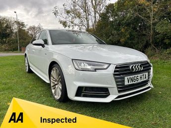 Audi A4 2.0 TDI S line Saloon 4dr Diesel S Tronic quattro Euro 6 (s/s) (