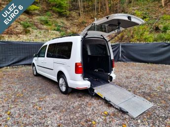 Volkswagen Caddy 5 Seat Wheelchair Accessible Disabled Access Ramp Car