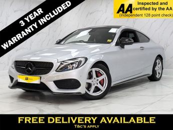 Mercedes C Class 2.1 C 250 D AMG LINE PREMIUM PLUS 2d 201 BHP 9SP ECO AUTO DIESEL