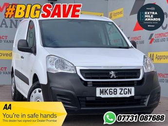 Peugeot Partner 1.6 BlueHDi 854 SE Panel Van 5dr Diesel Manual L1 (112 g/km, 97.