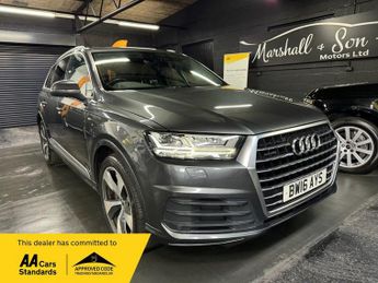 Audi Q7 3.0 TDI V6 S line SUV 5dr Diesel Tiptronic quattro Euro 6 (s/s) 