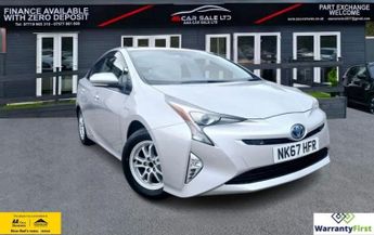 Toyota Prius 1.5 Saloon 4dr Petrol Hybrid CVT (120 g/km, 70 bhp)