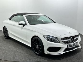 Mercedes C Class 2.1 C250d AMG Line (Premium Plus) Cabriolet 2dr Diesel G-Tronic+