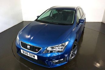 SEAT Leon 2.0 TDI FR SPORT TOURER-2 FORMER KEEPERS-HEATED HALF LEATHER-BLU