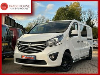 Vauxhall Vivaro 1.6 CDTi 2900 BiTurbo ecoFLEX Sportive Crew Cab Diesel L2 H1 