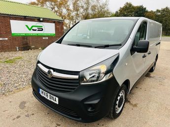 Vauxhall Vivaro 1.6 CDTi 2900 Panel Van 5dr Diesel Manual L2 H1 Euro 6 (s/s) (95