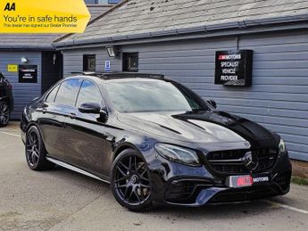 Mercedes E Class 4.0 E63 V8 BiTurbo AMG (Premium) Saloon 4dr Petrol SpdS MCT 4MAT